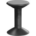 Storex Stool, Active Seating, Wiggle, 13"Dia x 12"-18"H, Black STX00300U01C